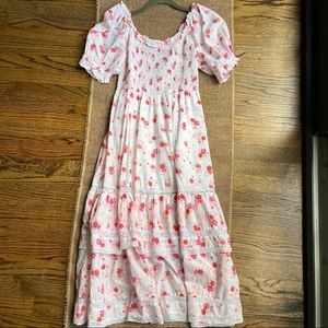 LoveShackFancy x Target floral smock dress